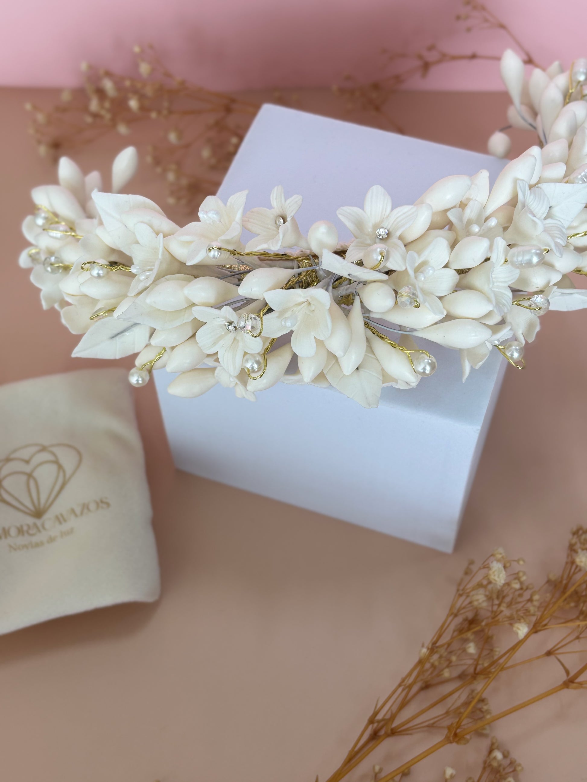 Tocado flor de naranjo