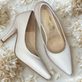 Zapato color ivory