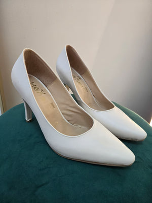Zapato color blanco