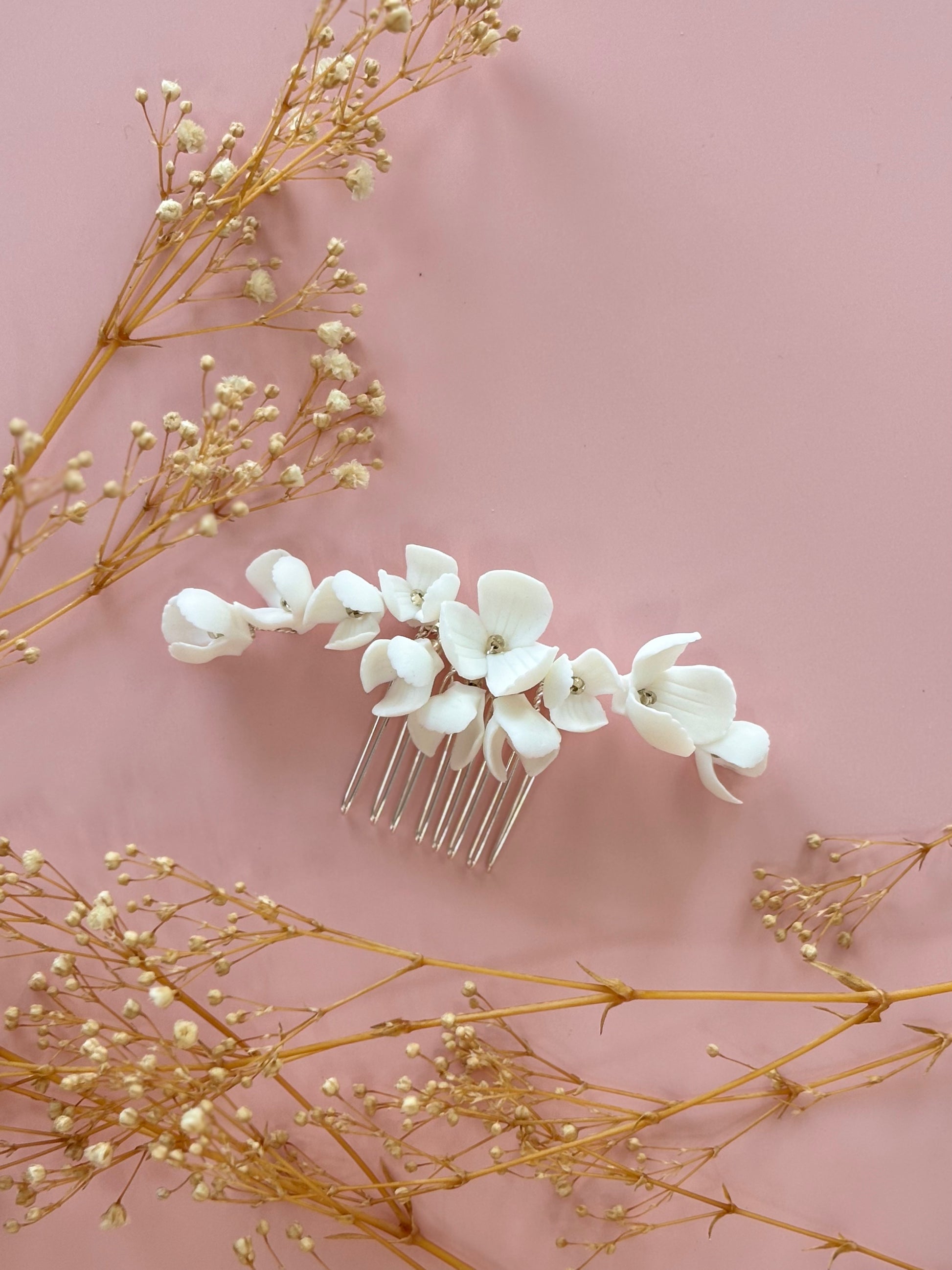 Tocado Flores pasta