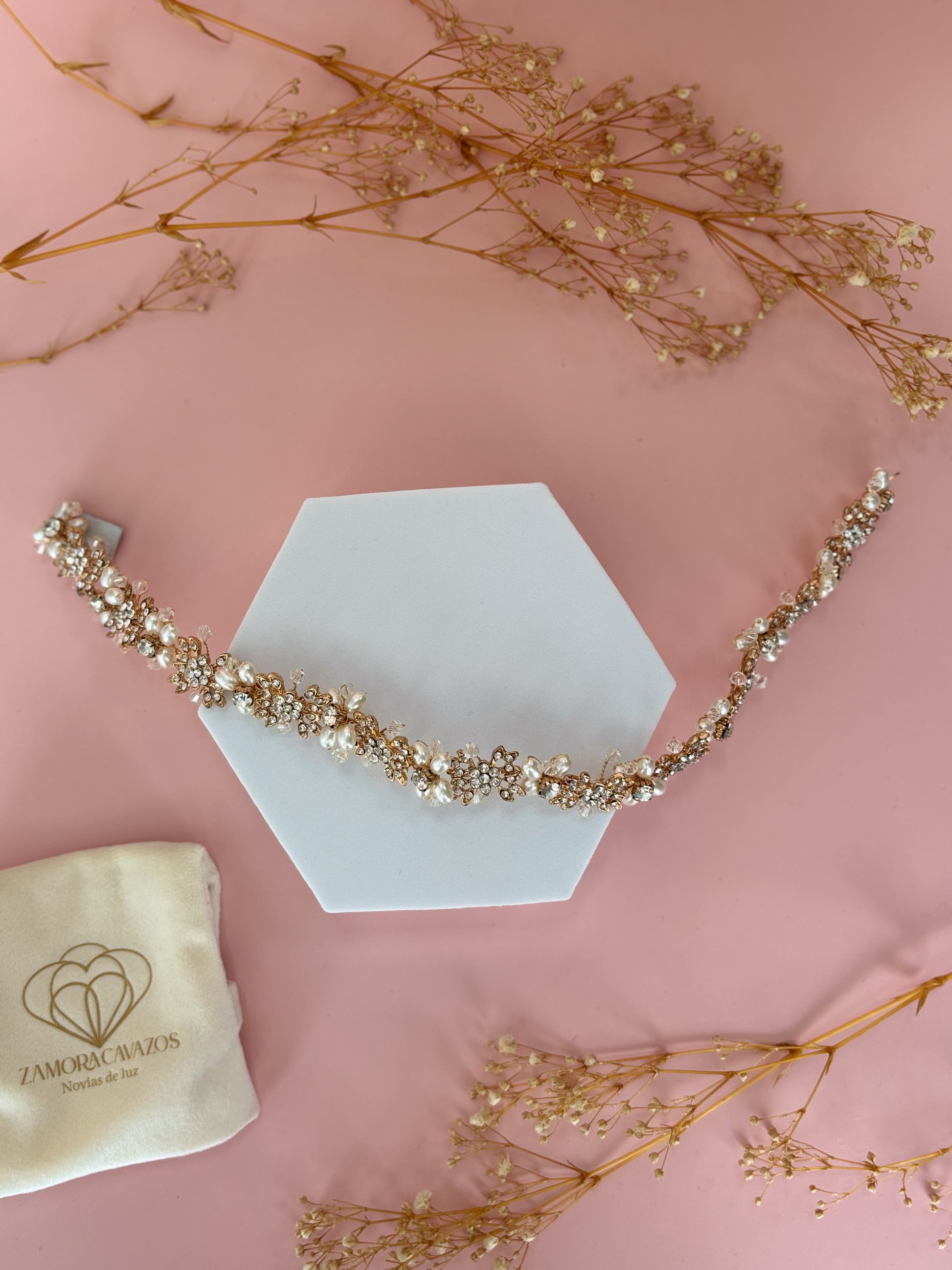 Tiara vitoria gold